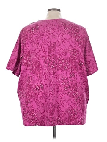 Liz & Me Short Sleeve Blouse (view 2)