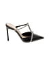 Schutz 100% Leather Black Heels Size 8 1/2 - photo 1