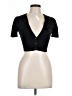 Alannah Hill Black Short Sleeve Top Size 10 - photo 1
