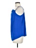 Doe & Rae 100% Polyester Blue Sleeveless Blouse Size M - photo 5