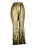 Lulus 100% Polyester Metallic Gold Casual Pants Size XL - photo 1