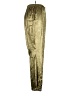 Lulus 100% Polyester Metallic Gold Casual Pants Size XL - photo 4