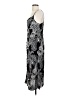 Timing 100% Rayon Paisley Black Casual Dress Size S - photo 5