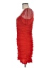 Divided by H&M 100% Polyester Red Cocktail Dress Size M - photo 5