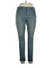 Express Solid Teal Jeggings Size 33 waist - photo 1