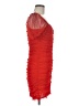 Divided by H&M 100% Polyester Red Cocktail Dress Size M - photo 4