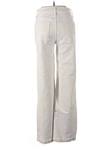 Madewell The Emmett Wide-Leg Jean in Tile White: Patch Pocket Edition (view 2)