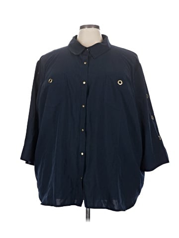 Maggie Barnes 3/4 Sleeve Blouse (view 1)