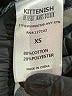 Kittenish Stripes Silver Long Sleeve Button-Down Shirt Size XS - photo 8
