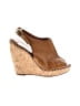 Unbranded Brown Wedges Size 8 1/2 - photo 1