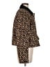 J.Crew 100% Cotton Animal Print Gold Jacket Size M - photo 4