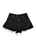 Forever 21 Black Denim Shorts Size 26 waist - photo 1