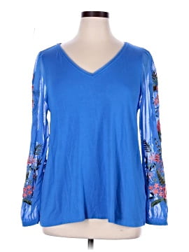 Soft Surroundings Long Sleeve Blouse