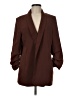 Chico's 100% Polyester Brown Blazer Size Med (1) - photo 1