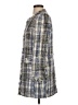 Zara Basic Blue Coat Size S - photo 5