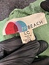 FP BEACH 100% Cotton Solid Green Casual Pants Size L - photo 7