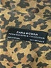 Zara 100% Lyocell Animal Print Brown Long Sleeve Button-Down Shirt Size M - photo 7
