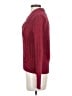Jeanne Pierre 100% Cotton Burgundy Pullover Sweater Size S - photo 5