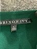 Brixon Ivy 100% Polyester Green 3/4 Sleeve Blouse Size M - photo 7
