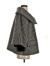 Magaschoni Houndstooth Gray Wool Coat Size S - photo 4