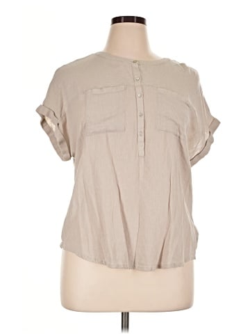 Lucky Brand Short Sleeve Blouse (view 1)