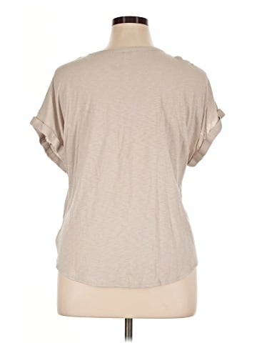 Lucky Brand Short Sleeve Blouse (view 2)