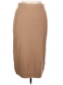 Simplee 100% Acrylic Tan Casual Skirt Size L - photo 1