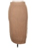 Simplee 100% Acrylic Tan Casual Skirt Size L - photo 2