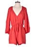 Hem & Thread Solid Red Romper Size M - photo 1