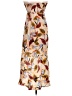 L Space 100% Rayon Print Brown Casual Skirt Size S - photo 2