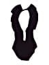 Karla Colletto Solid Black One Piece Swimsuit Size 8 - photo 1
