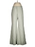 MNG Solid Green Casual Pants Size 8 - photo 1