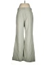 MNG Solid Green Casual Pants Size 8 - photo 2