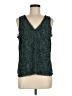 Chelsea28 100% Polyester Green Tank Top Size M - photo 1