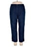 Woman Within 100% Cotton Blue Jeans Size 14 (petite) - photo 1
