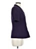 Kasper A.S.L. 100% Polyester Purple Blazer Size 8 - photo 4