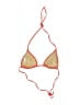 J.Crew Solid Orange Swimsuit Top Size L - photo 2