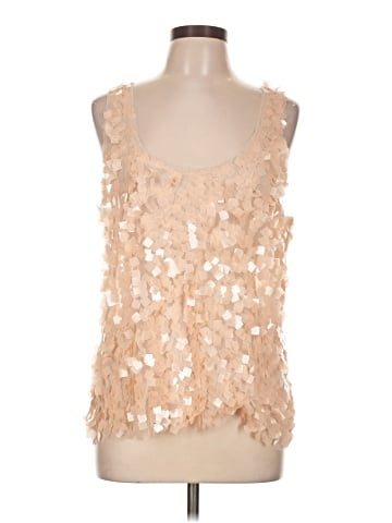 Zara W&B Collection Sleeveless Blouse (view 1)
