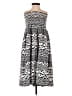 Etcetera Print Gray Black Casual Dress Size S - photo 1