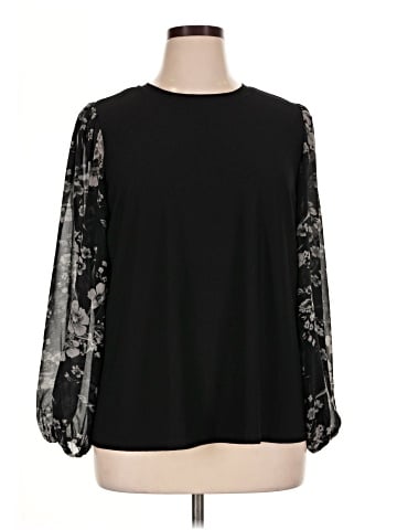T Tahari Long Sleeve Blouse (view 1)