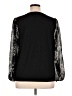 T Tahari Black Long Sleeve Blouse Size 1X - photo 2