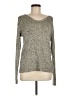 Alya Animal Print Gray Pullover Sweater Size M - photo 1