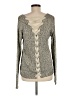 Alya Animal Print Gray Pullover Sweater Size M - photo 2