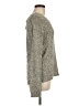 Alya Animal Print Gray Pullover Sweater Size M - photo 4
