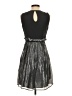 Madison Marcus Metallic Gray Cocktail Dress Size S - photo 2