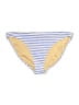 Old Navy Stripes Gold Swimsuit Bottoms Size XL (estimated) - photo 1