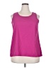 Time and Tru 100% Polyester Pink Sleeveless Top Size 20 - photo 1