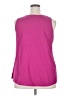 Time and Tru 100% Polyester Pink Sleeveless Top Size 20 - photo 2