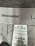 Dockers Solid Gray Khakis Size 14 - photo 4