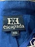Escapada 100% Rayon Blue 3/4 Sleeve Blouse Size XS - photo 7